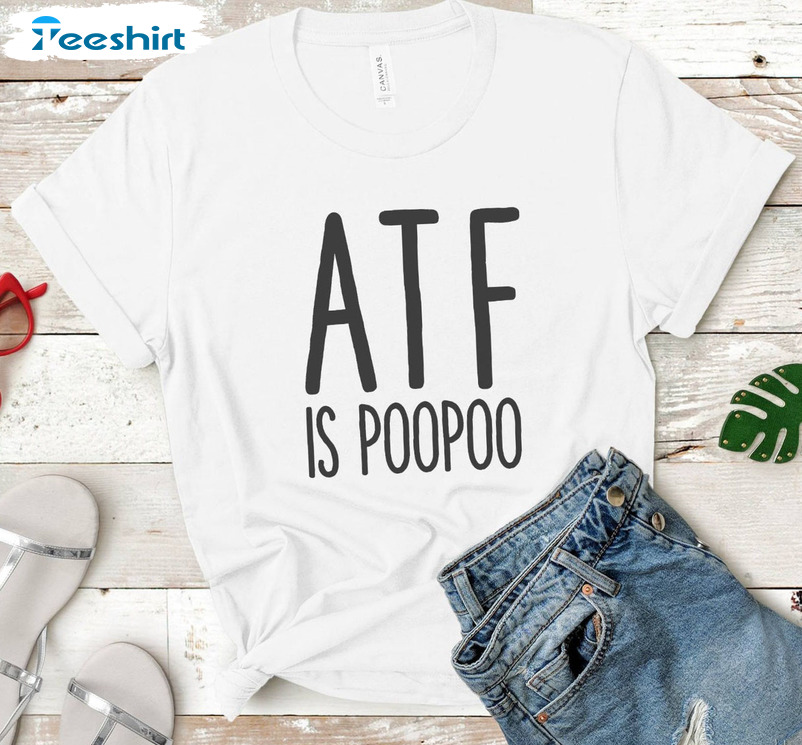 Atf Is Poopoo Trendy Shirt, Retro Long Sleeve Unisex Hoodie