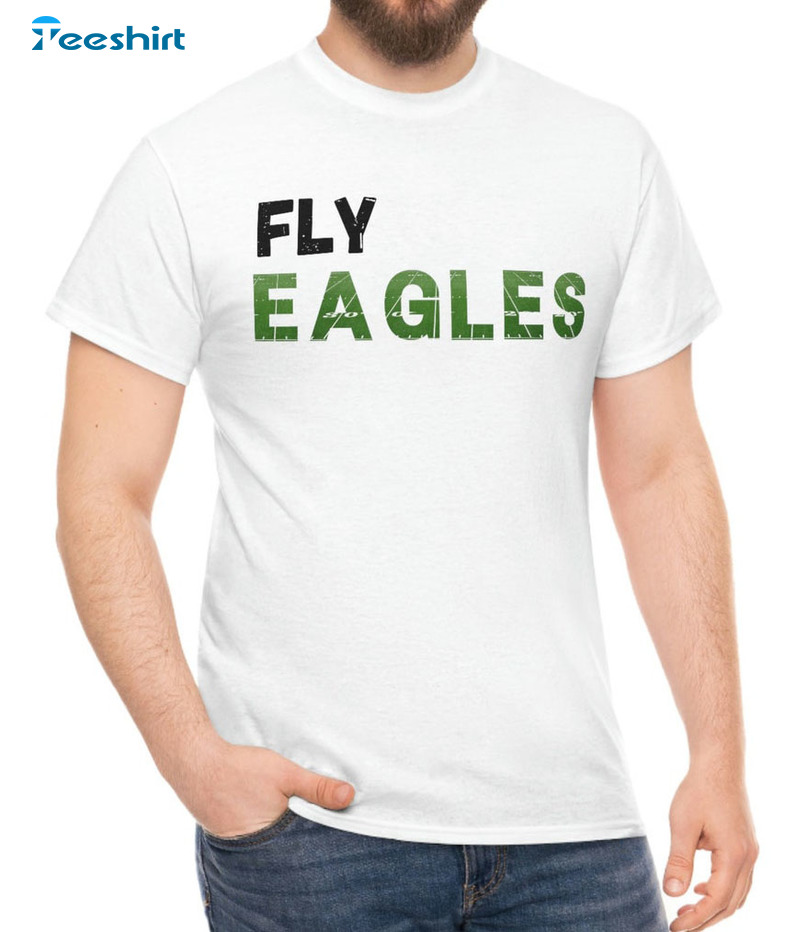 Fly Eagles Philadelphia Shirt, Trending Football Unisex Hoodie Crewneck