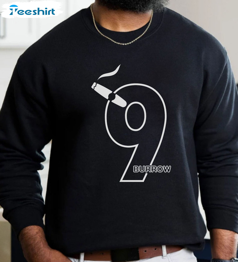 Joe Burrow Sweatshirt, Cincinnati Football Sweater Long Sleeve