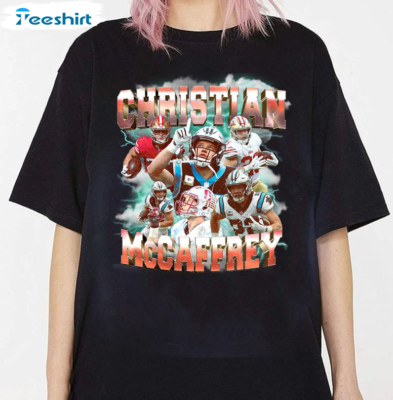 Christian Mccaffrey Trendy Shirt, Vintage Crewneck Short Sleeve