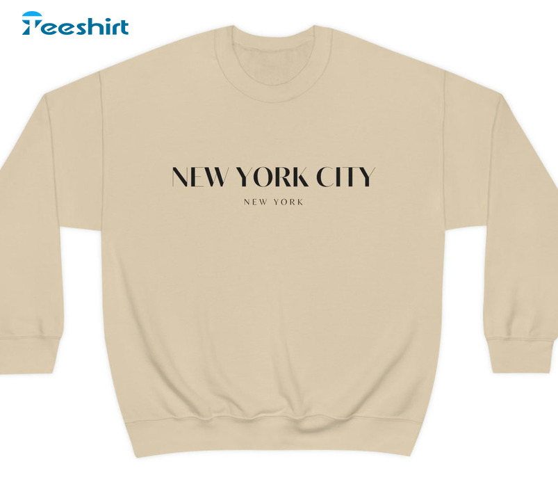 New York City Trending Shirt, New York Or Nowhere Crewneck Unisex T-shirt