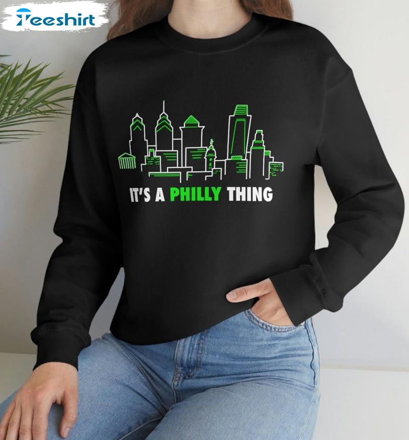 It's A Philly Thing Long Sleeve Black / S