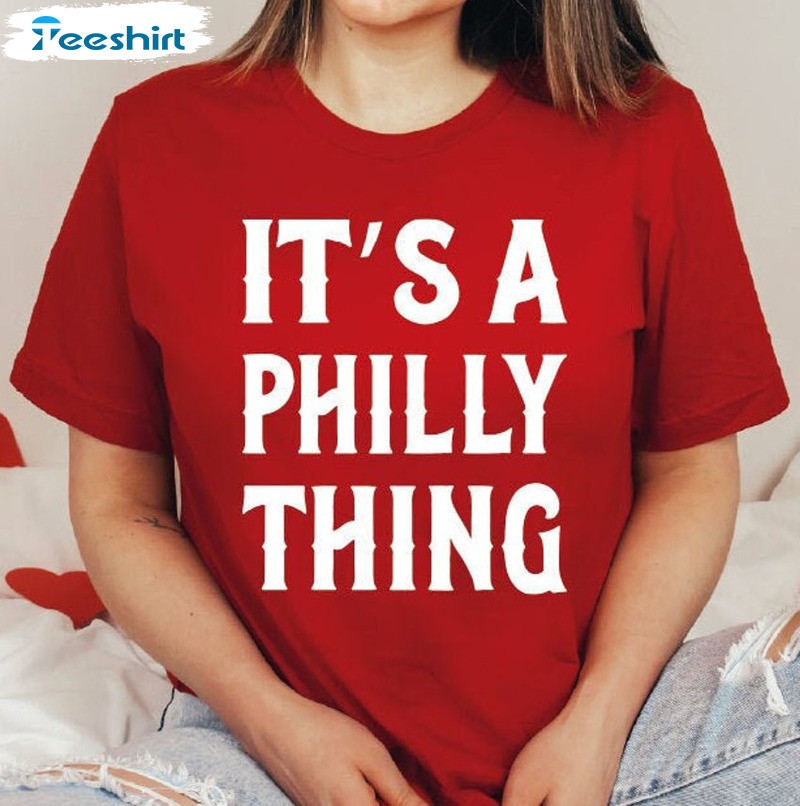 It's A Philly Thing Vintage Shirt, Philadelphia Eagles Jalen Hurts Sweater  Unisex Hoodie