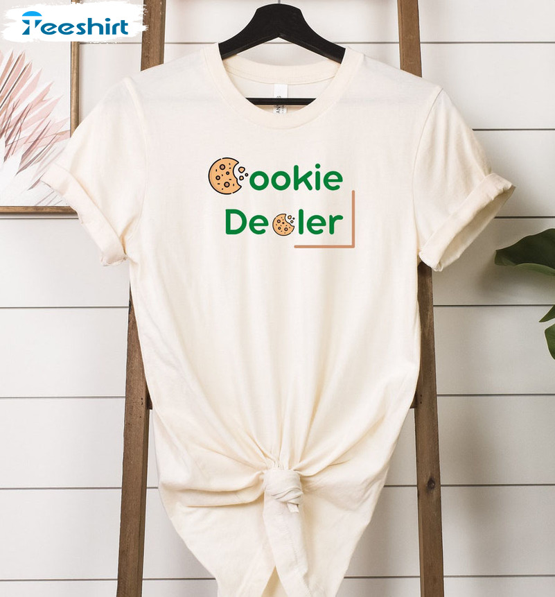 Cookie Dealer Vintage Shirt, Scouts And Leaders Cookie Crewneck Tee Tops