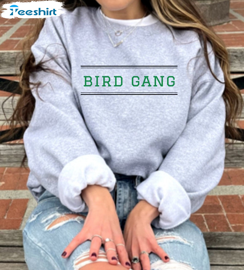Bird Gang Philadelphia Football Shirt, Eagles Season Short Sleeve Hoodie