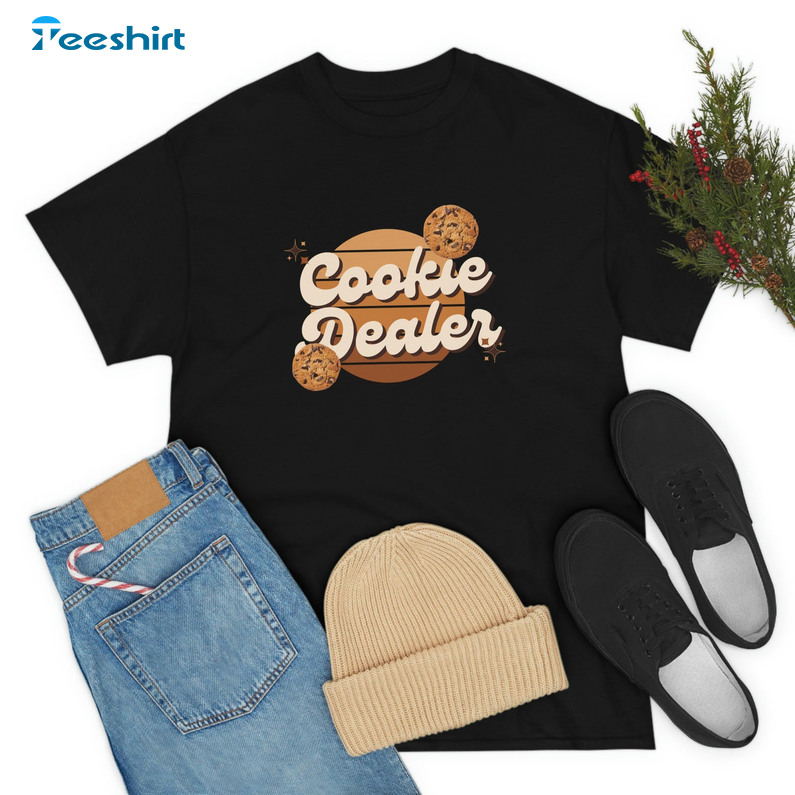 Girl Scout Cookie Dealer Shirt, Trending Short Sleeve Crewneck