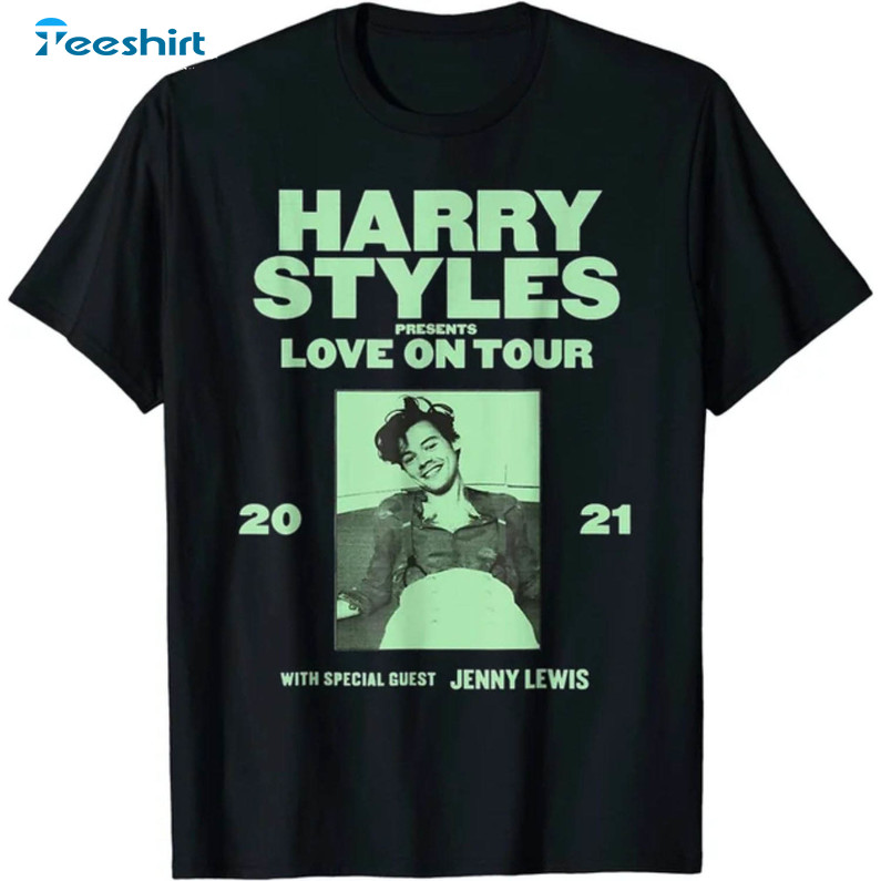 Harry Styles Fine Line Shirt, Love On Tour Tee Tops Short Sleeve