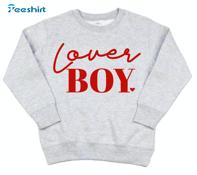 Lover Boy Valentine Day Sweatshirt, Short Sleeve