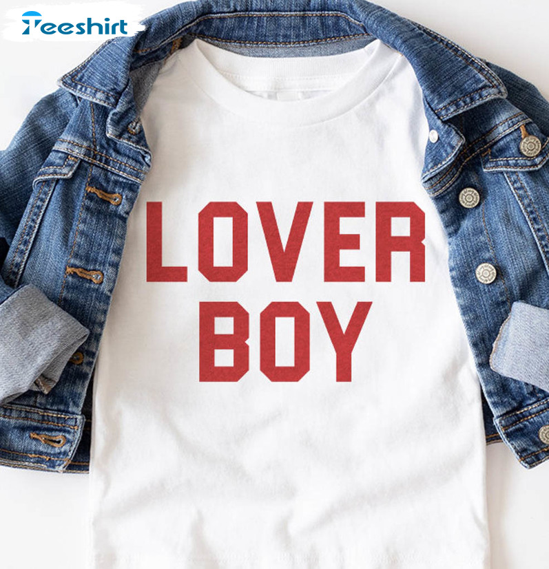 Lover Boy Toddler Shirt, Valentines Day Tee Tops Sweater