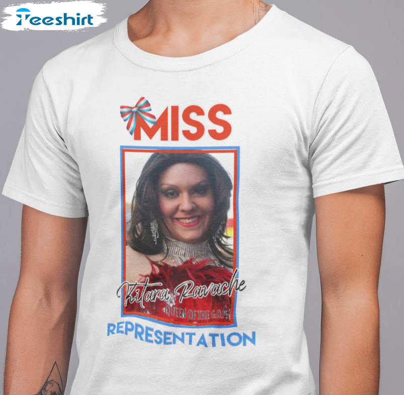 Miss Representation Shirt, Funny Drag Queen Unisex T-shirt Short Sleeve