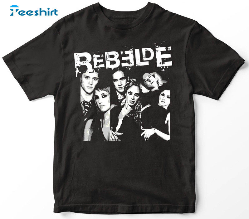 Rbd Tour Trendy Shirt, Rbd Is Back Concierto 2023 Soy Rebelde Unisex T-shirt Crewneck