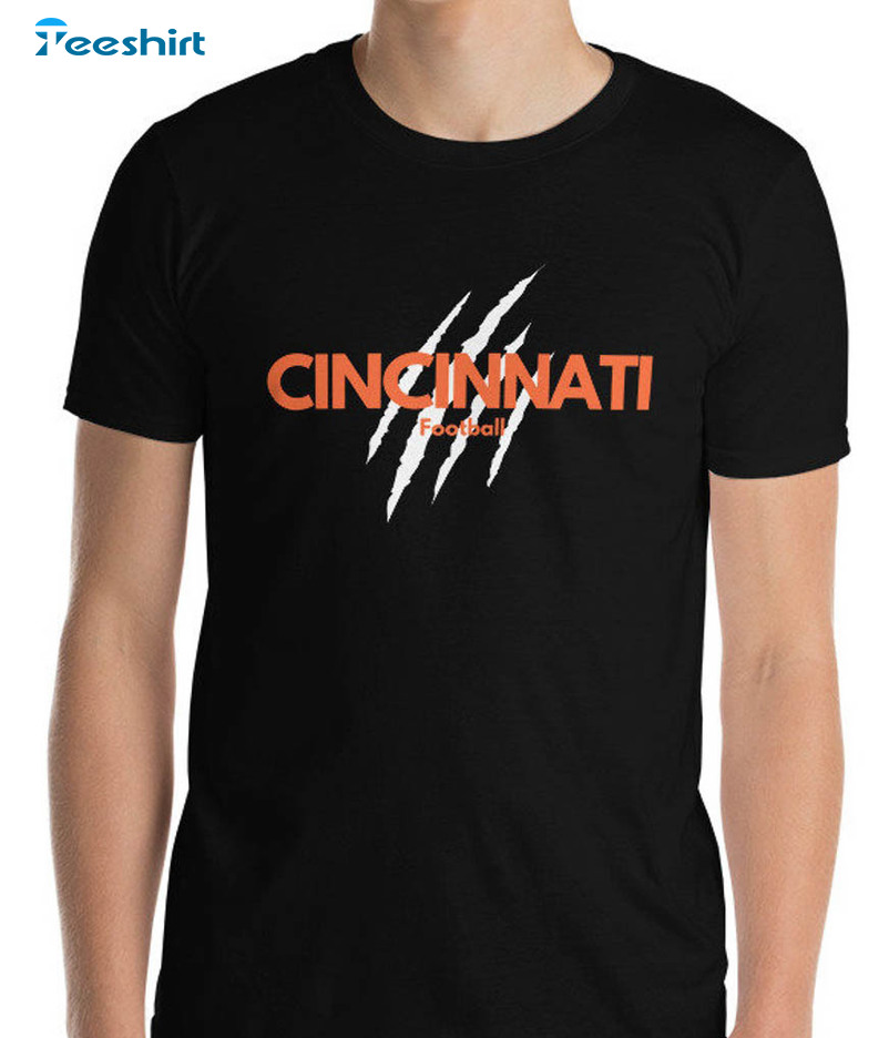 Cincinnati Football Shirt, Trending Football Nfl Sweater Short Sleeve