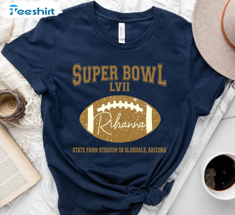 Superbowl 2023 Halftime Rihanna Shirt, Football Trending Crewneck Unisex T-shirt