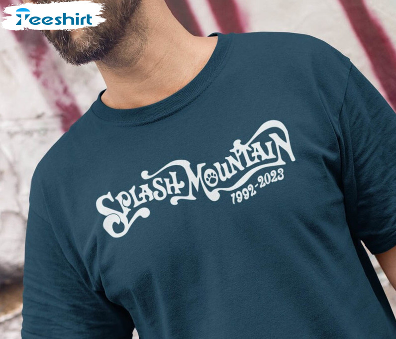 Splash Mountain Disney Shirt, Vintage Unisex Hoodie Tee Tops