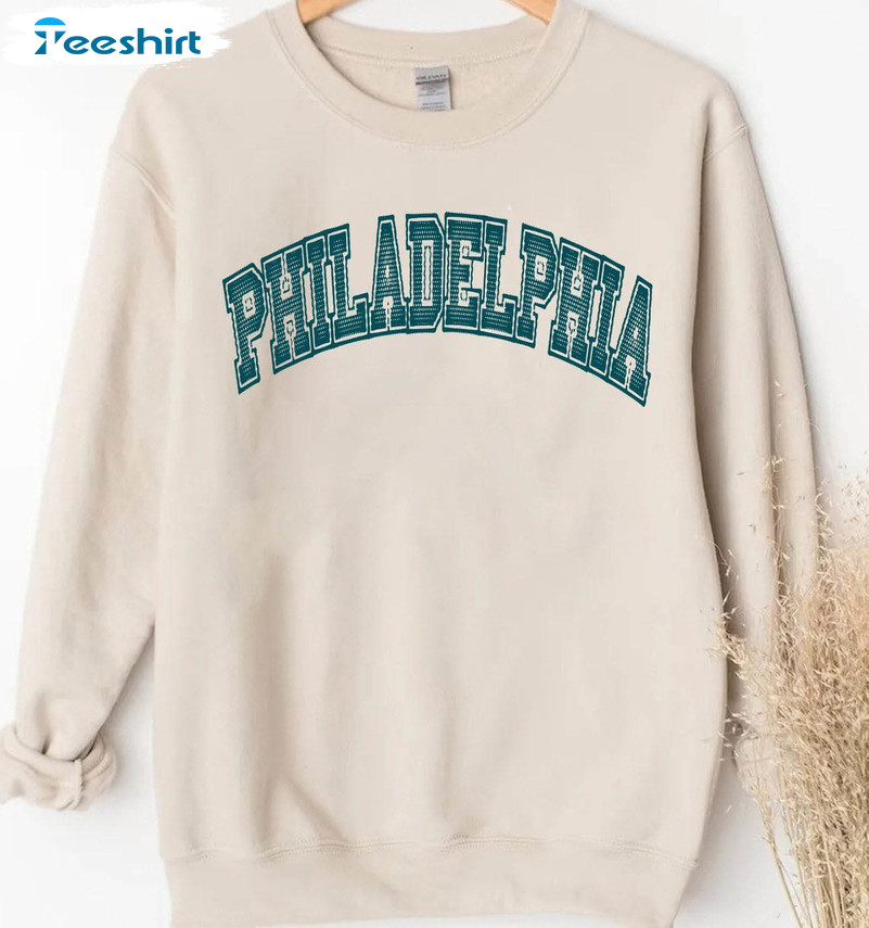 Philadelphia Football Sweatshirt, Vintage Football Unisex T-shirt Unisex Hoodie