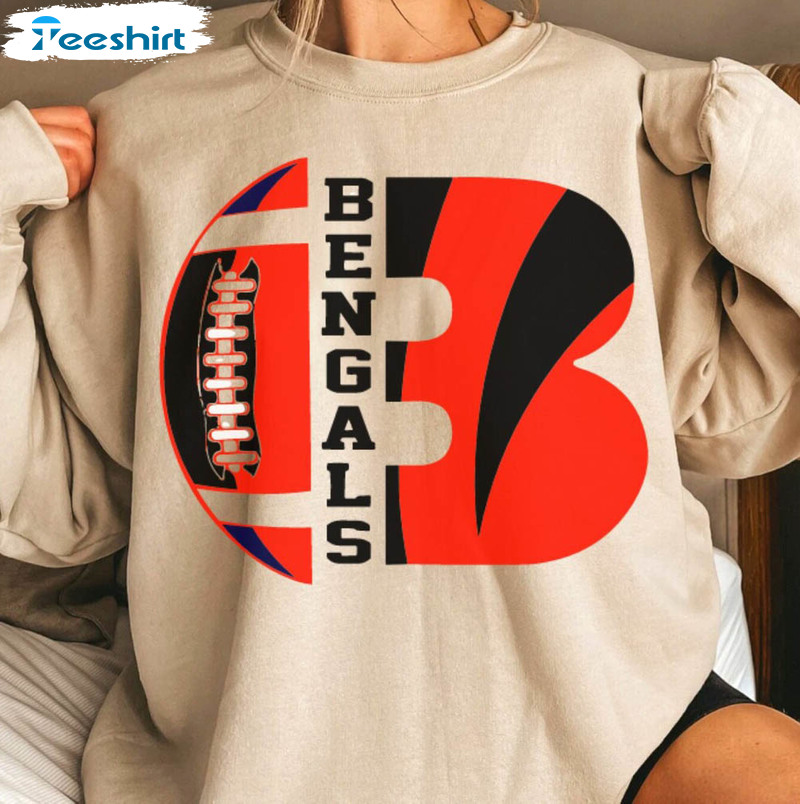 Bengals Who Dey Shirt, Mascot School Team Football Long Sleeve Unisex  T-shirt