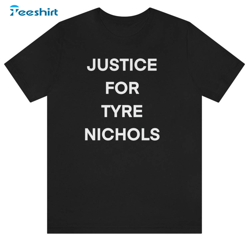 Justice For Tyre Nichols Shirt, Trending Long Sleeve Unisex Hoodie