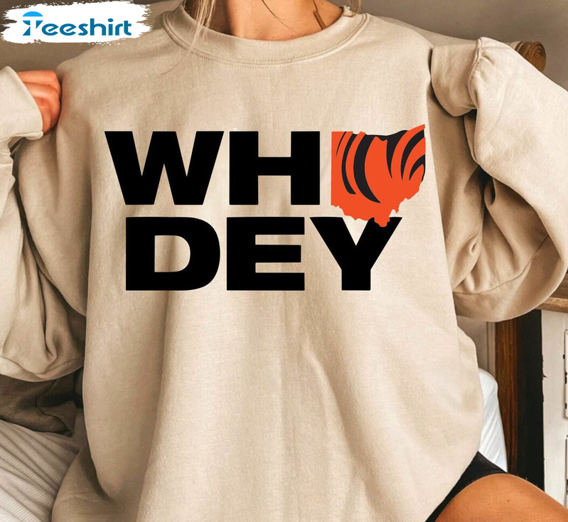 Bengals Who Dey Trending Shirt, Trending Football Short Sleeve Unisex T-shirt