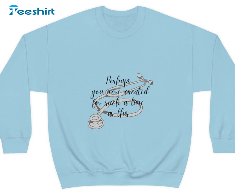 Perhaps You Were Created For Such A Time As This Shirt, Trending Long Sleeve Unisex T-shirt