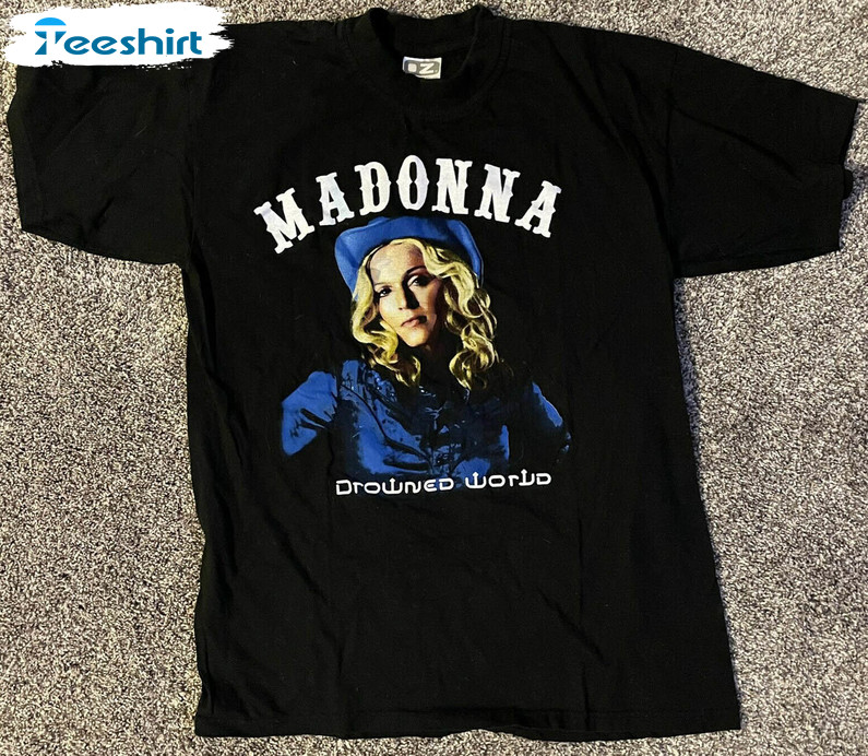 madonna drowned world tour t shirt