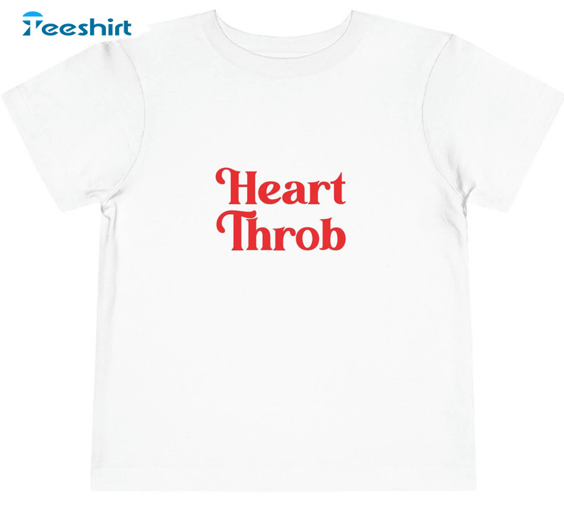 Heart Throb Vintage Shirt, Mini Valentine Unisex T-shirt Long Sleeve