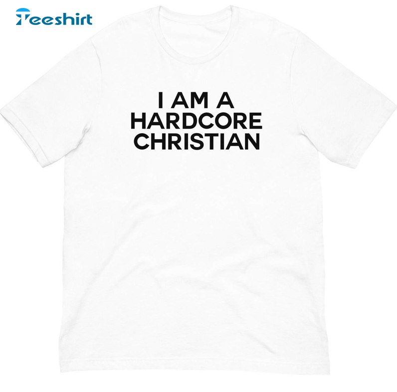 I Am A Hardcore Christian Vintage Shirt, Christian Bale Unisex T-shirt Long Sleeve