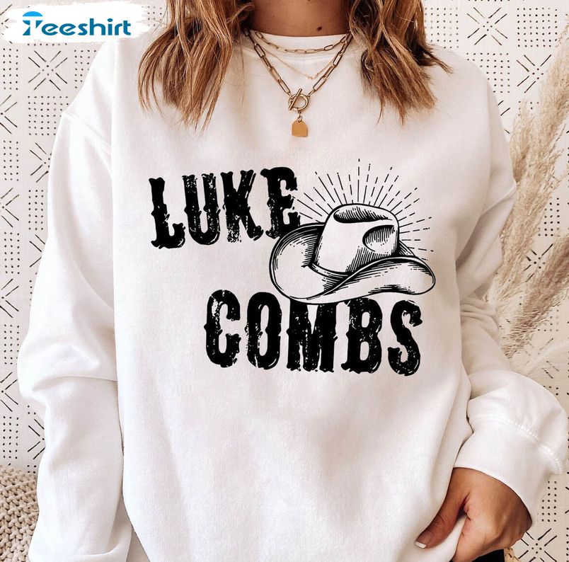 Luke Combs Shirt, Trending Long Sleeve Unisex Hoodie