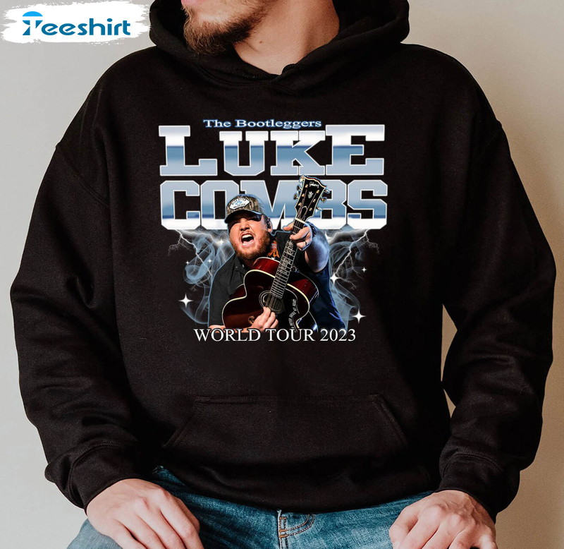 Luke Combs World Tour 2023 Trendy Shirt, Luke Combs Tee Tops Unisex Hoodie