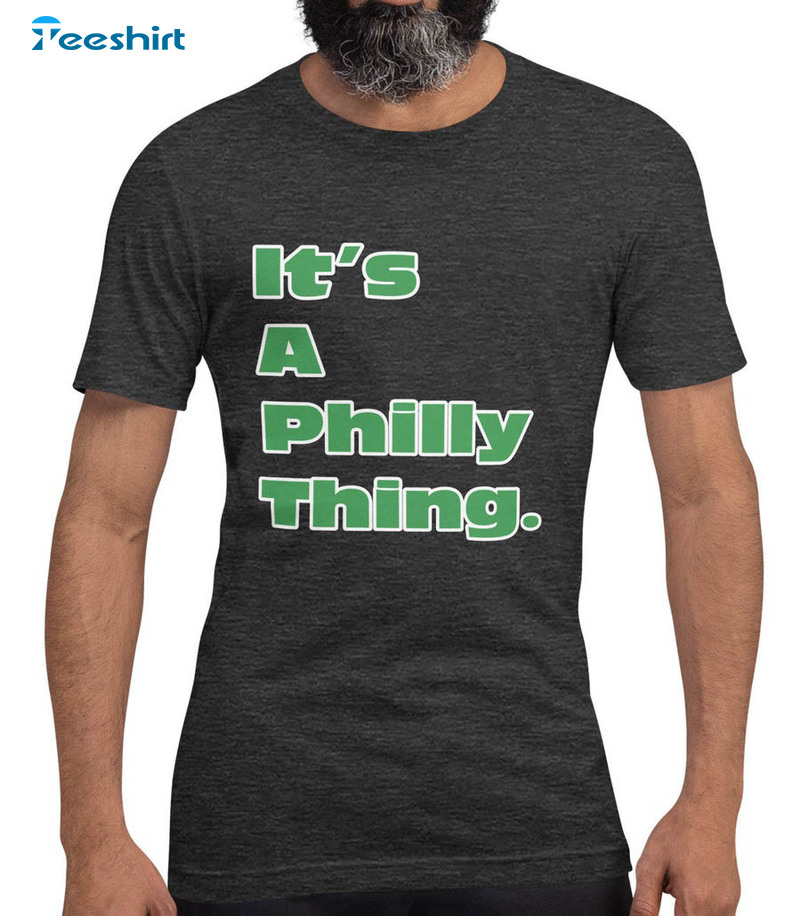  Squatch King Threads It's A Philly Thing Mens Women Deluxe Soft  T-Shirt : Clothing, Shoes & Jewelry