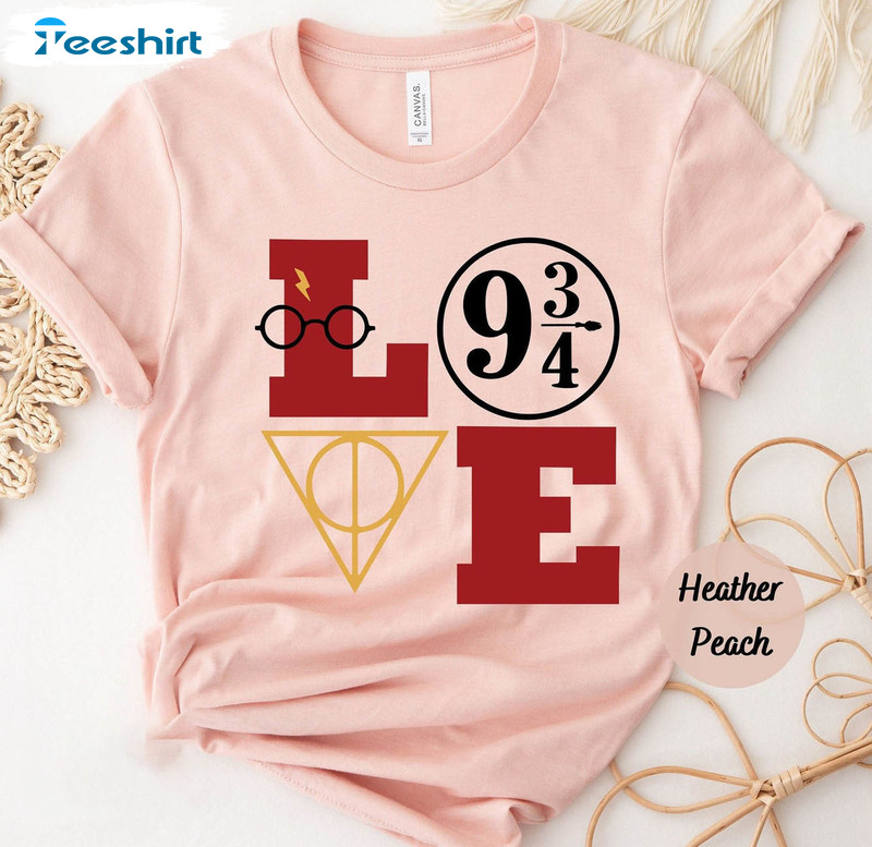 Love Harry Potter Shirt, Funny Wizard Unisex Hoodie Long Sleeve