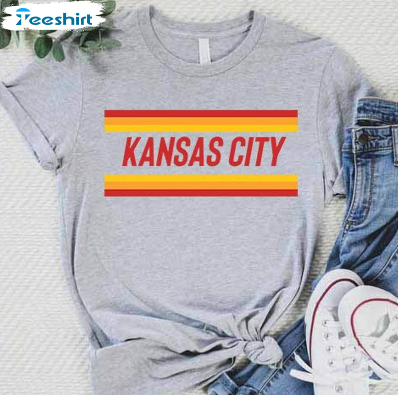 Kansas City Shirt , Retro Kansas City Chiefs Tee Tops Unisex Hoodie