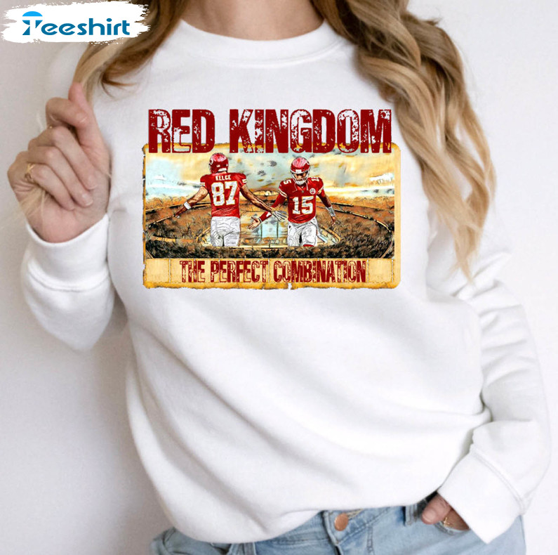 Chiefs Red Kingdom Shirt, Kansas City Chiefs Short Sleeve Tee Tops