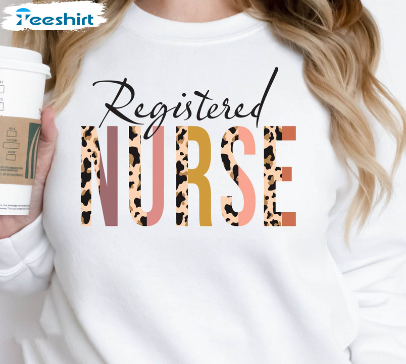 Registered Nurse Sweatshirt, Nurse Student Long Sleeve Unisex T-shirt