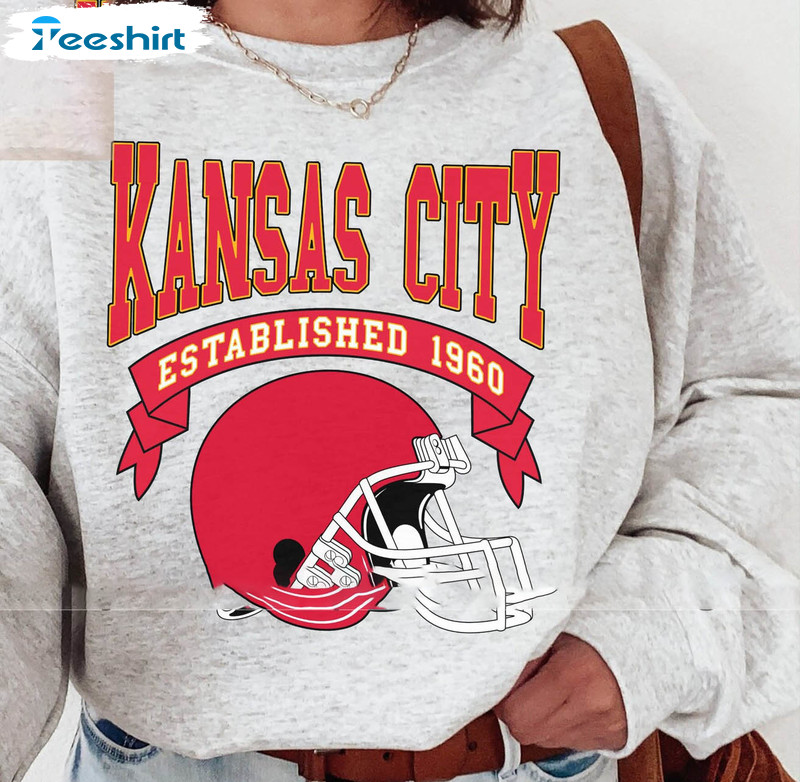 Vintage Kansas City Football Shirt, Patrick Mahomes Travis Unisex T-shirt Long Sleeve