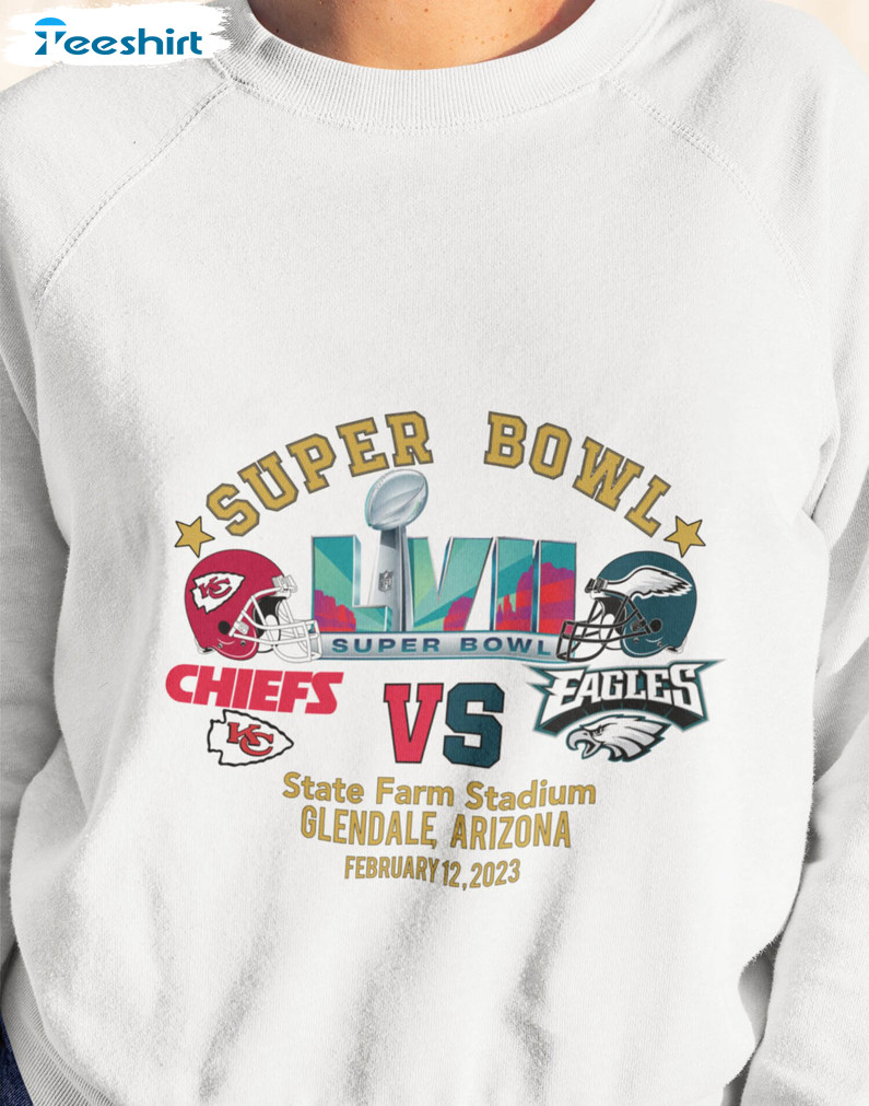Super Bowl Lvii 2023 Shirt, Game Day Arizona Short Sleeve Crewneck