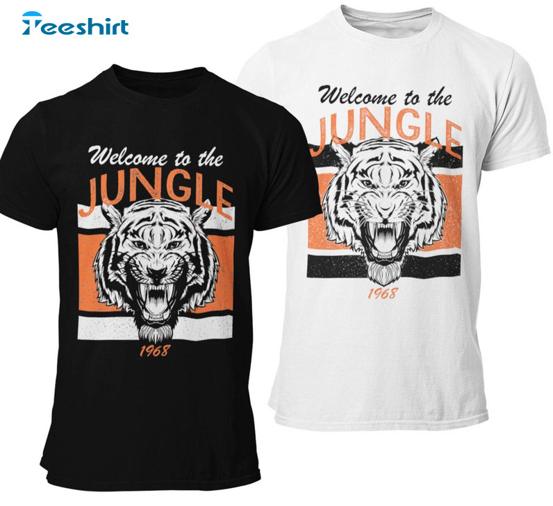 Cincinnati Bengals Welcome To The Jungle shirt - Kingteeshop