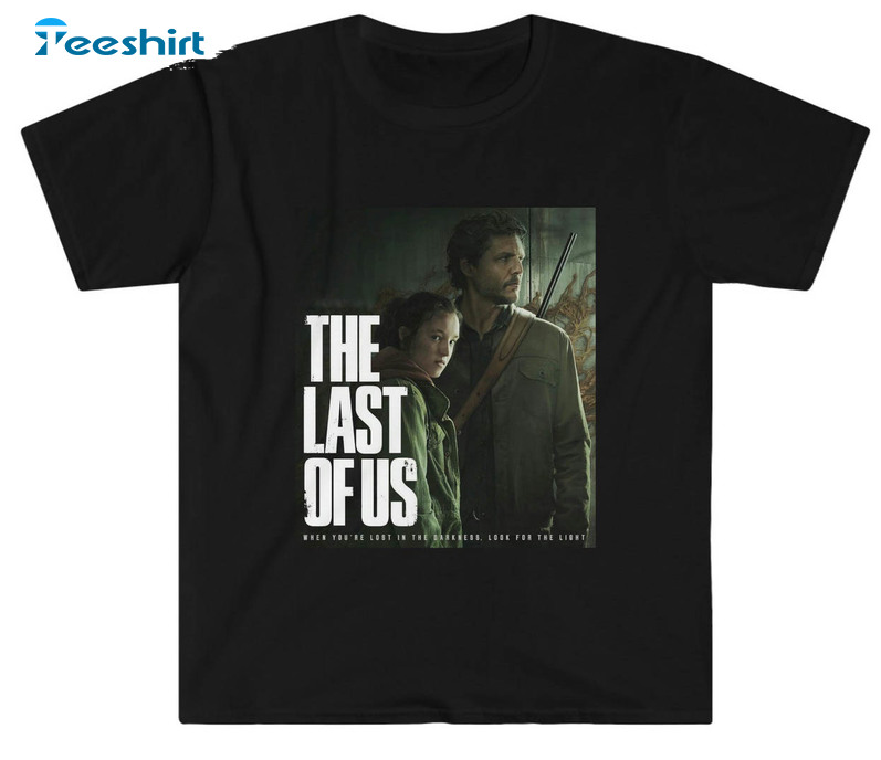 The Last Of Us Trending Shirt, Ellie And Joel Short Sleeve Unisex T-shirt