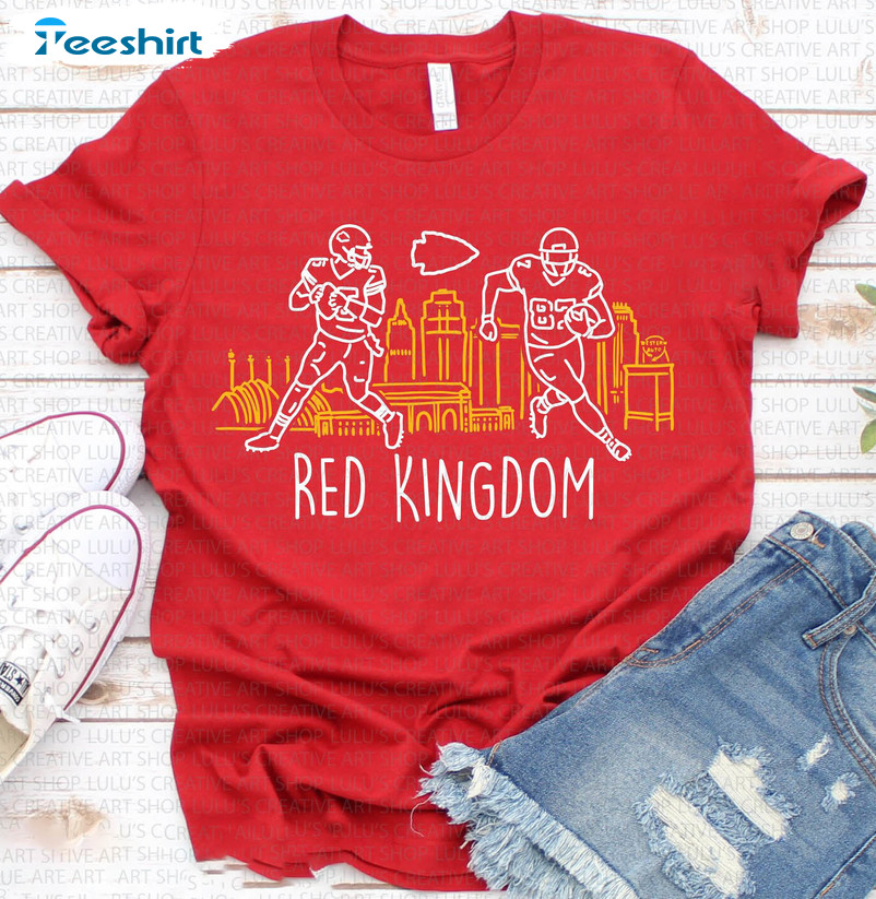 Welcome To The Kingdom Arrowhead Red Vintage T-Shirt