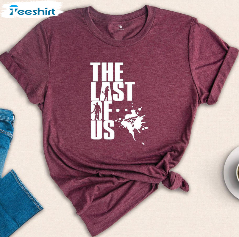 The Last Of Us Video Game Adaptation Tlou Shirt, Trending Short Sleeve ...