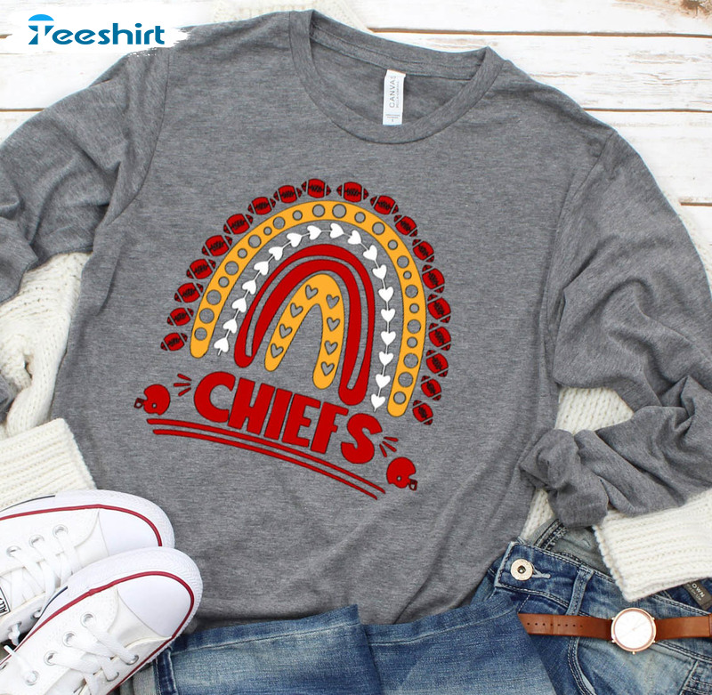 Love KC Chiefs Football Crew Sweatshirt – Rustic Honey