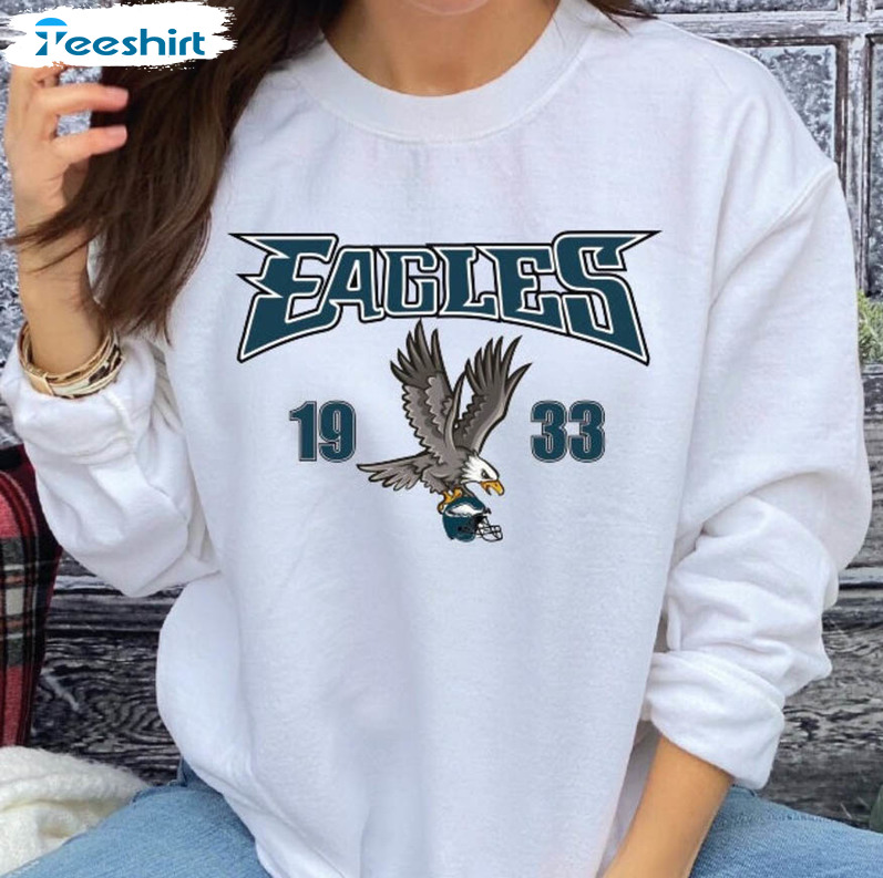 Philly Football Sweatshirt, Philadelphia Eagles Unisex Hoodie Long Sleeve