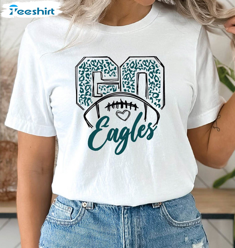 Philadelphia Eagles Shirt, Trendy Go Eagles Unisex Hoodie Long Sleeve