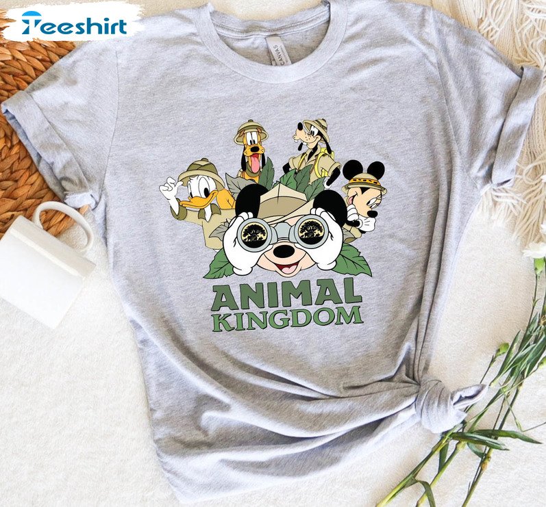 Disney Animal Kingdom Shirt, Family Vacation Safari Crewneck Unisex T-shirt