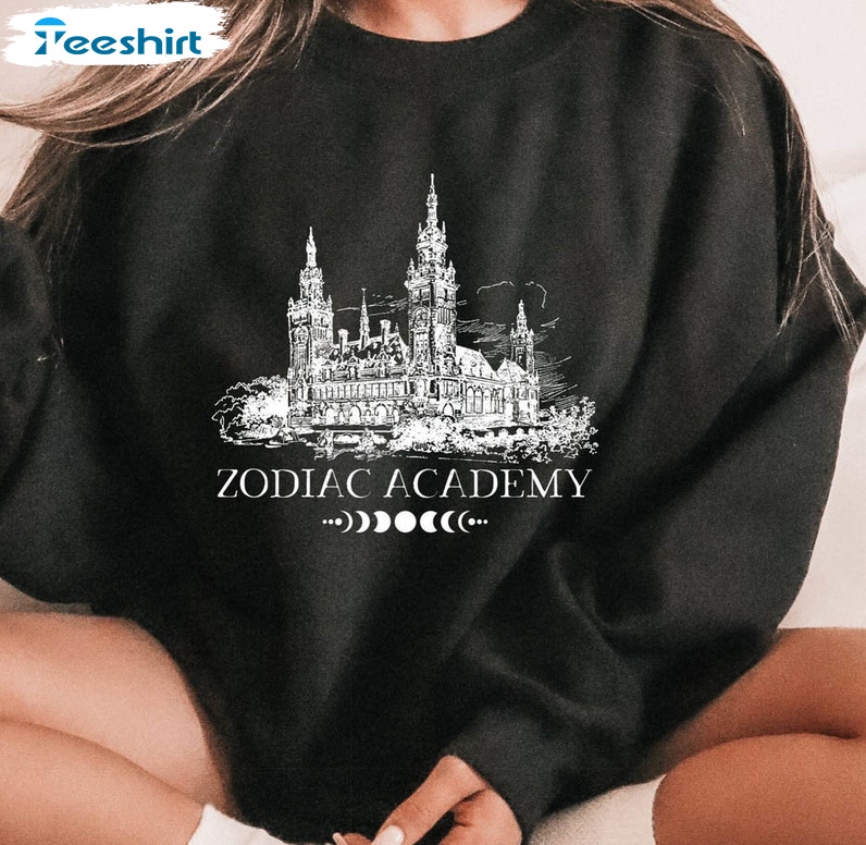 Zodiac Academy Sweatshirt, Book Lover Crewneck Unisex Hoodie