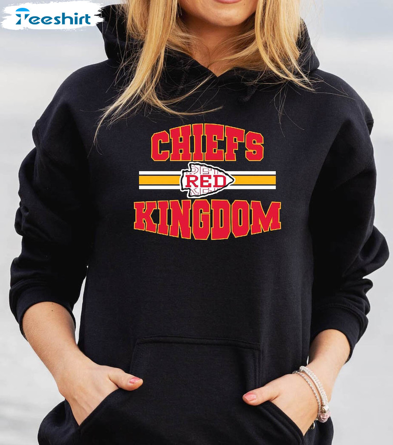 Chiefs Red Kingdom Shirt, Kansas City Chiefs Super Bowl Unisex T-shirt Short Sleeve