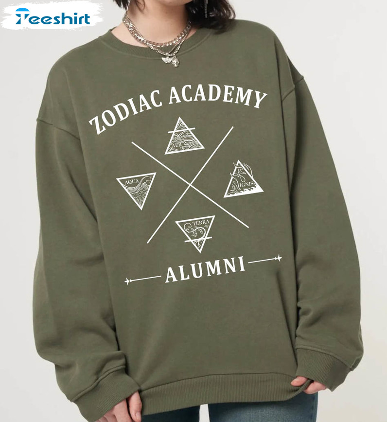 Zodiac Academy Alumni Sweatshirt, Caroline Peckham Bookish Long Sleeve Unisex T-shirt