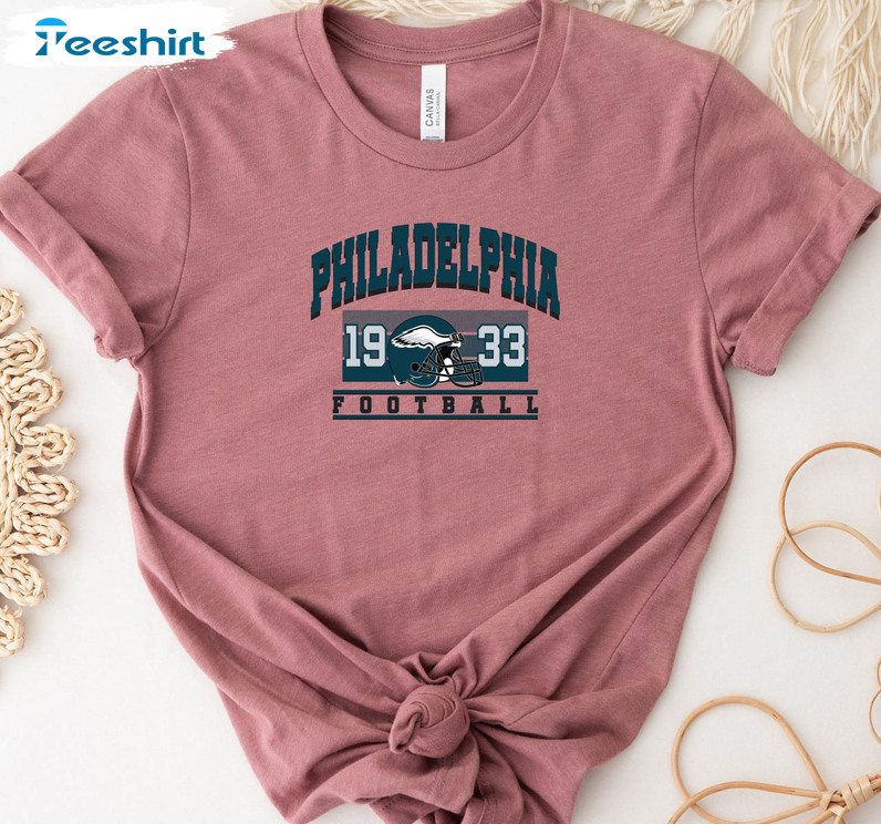 Philadelphia Football 1933 Shirt, Vintage Football Tee Tops Unisex T-shirt