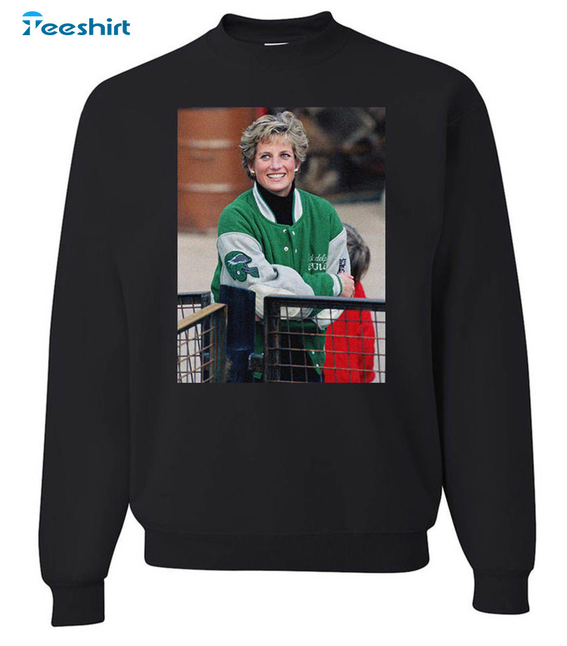 Princess Diana Eagles Jacket Shirt, Philadelphia Trendy Sweatshirt