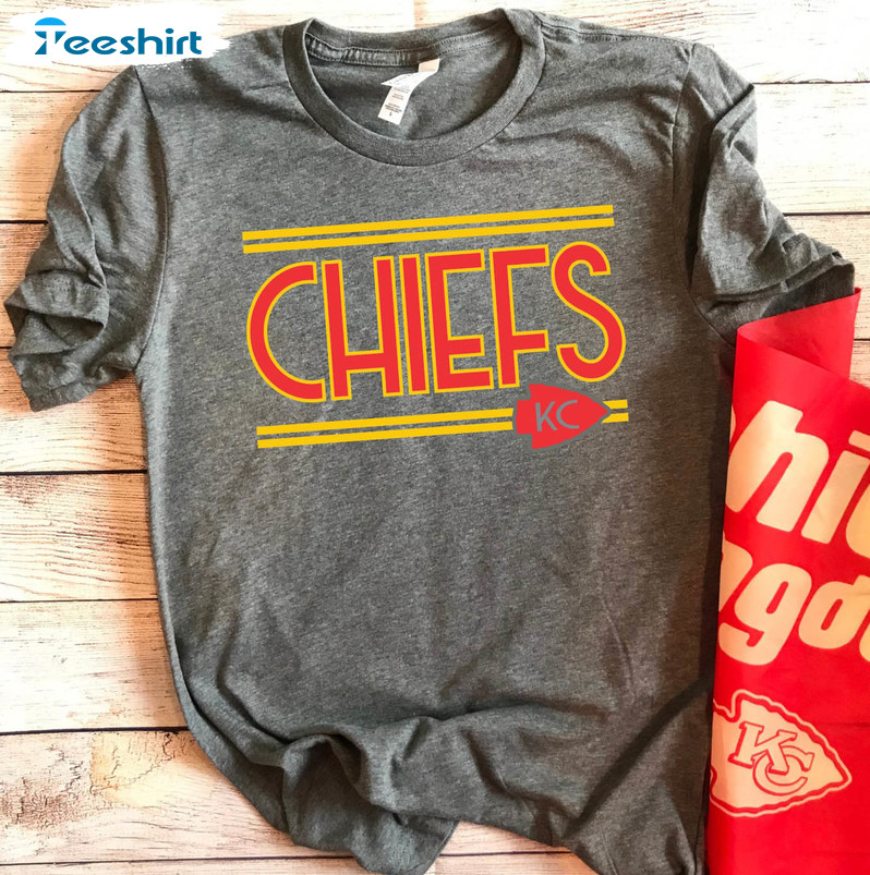 Chiefs Kc Trendy Shirt, Kansas City Crewneck Unisex T-shirt