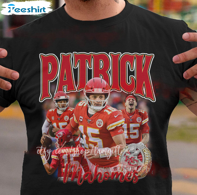 Patrickmahomes Vintage Shirt, Trending Kansas City Short Sleeve Sweatshirt